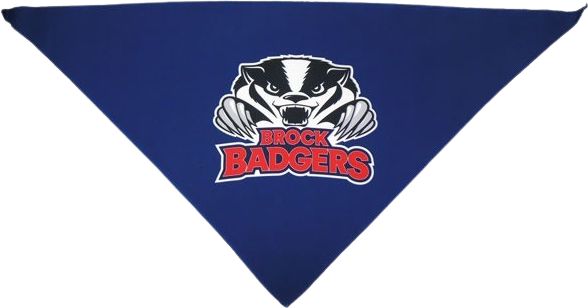 Brock University Badgers Bandana