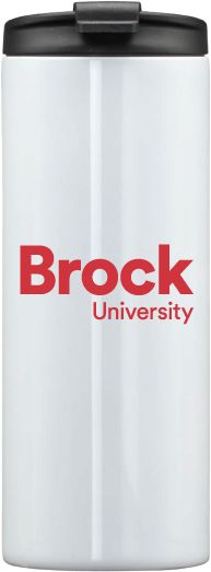 Brock University 12 oz. Travel Tumbler