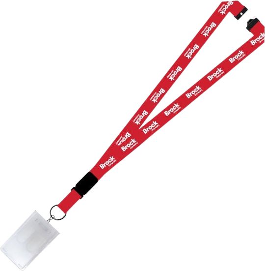 Brock University 3/4'' Tube Lanyard