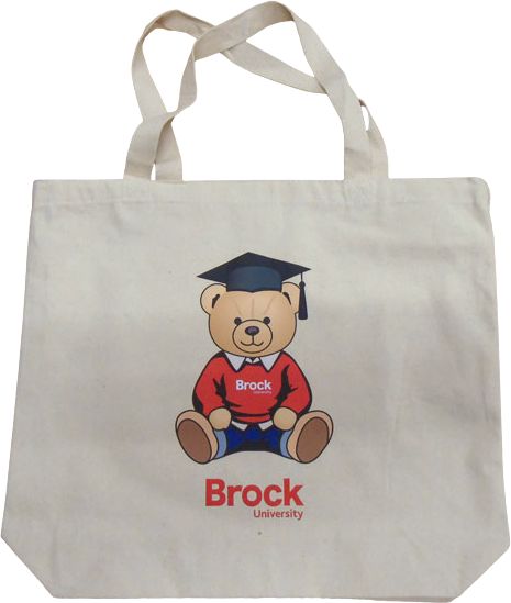Brock University Graduation Bear Tote Bag