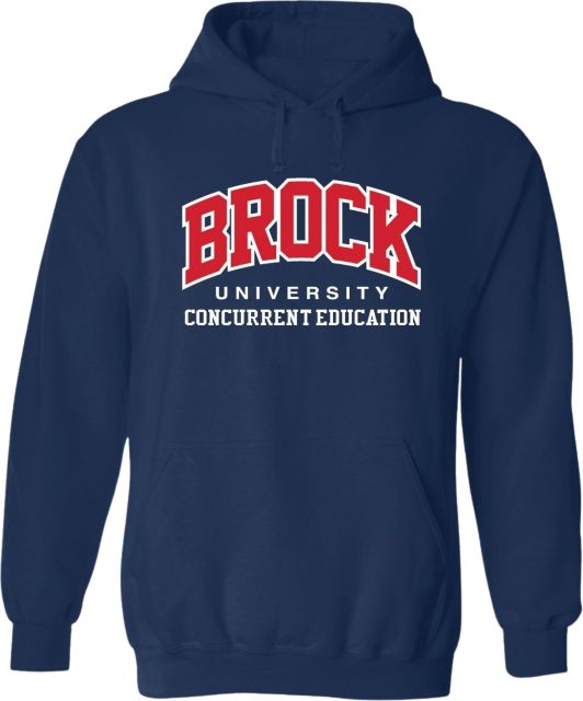 Brock University Concurrent Education Hooded Sweatshirt
