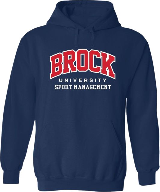 Brock University Sport Management Hooded Sweatshirt