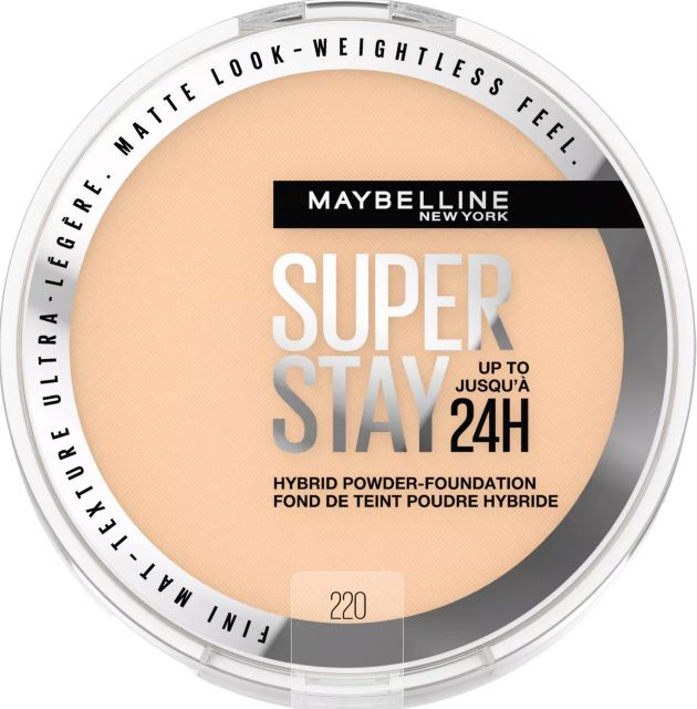 MAYBELLINE SPR STAY POWDER 24HR #220