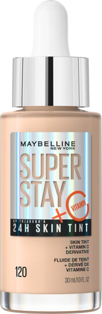 MAYBELLINE SPR STAY FND GLO TINT #120