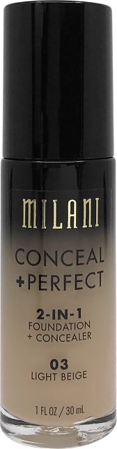 MILANI 2IN1 FNDT/CNCLR LIGHT BEIGE