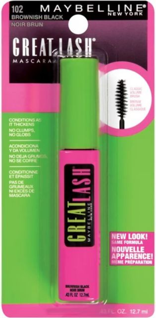 MAYBELLINE MASC GREAT LASH BROWN/BLACK