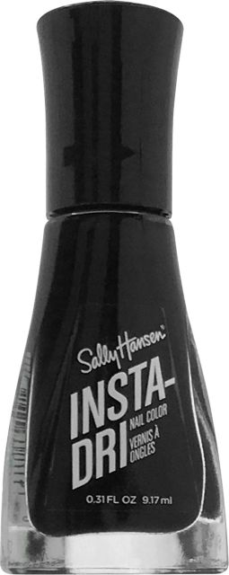 SALLY HANSON INSTA DRI NAIL BLACK TO BLACK