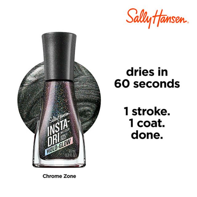SALLY HANSON INSTA-DRI NAIL CHROME ZONE