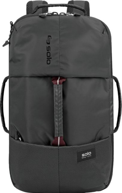 Solo New York Zone Hybrid Briefcase/Backpack 17.5in, Khaki - ONLINE ONLY