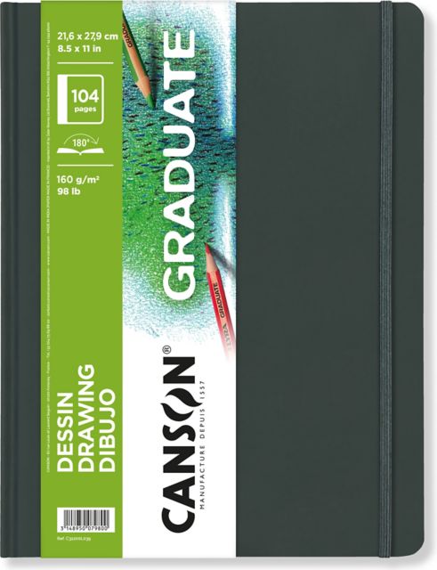 Graduate Artbook Drawing 98# 8.5X11 52 Sheets: Savannah