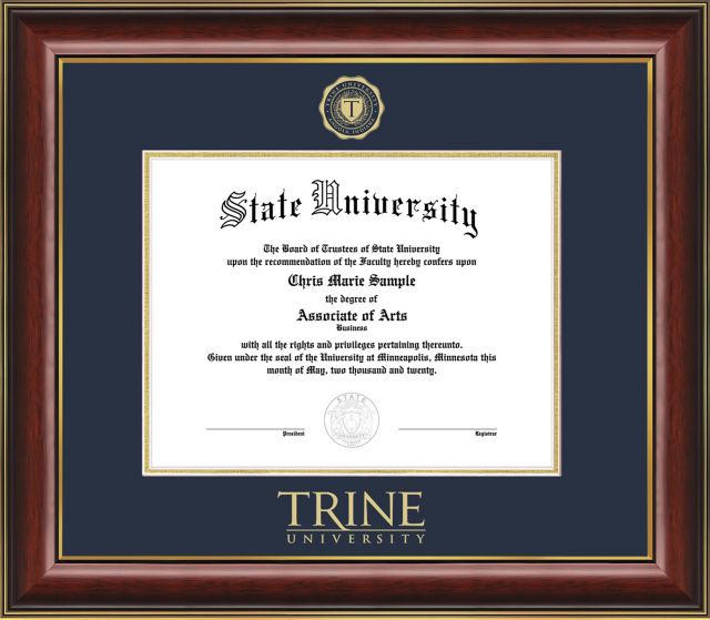 Trine University 8 x 10 Diploma Frame