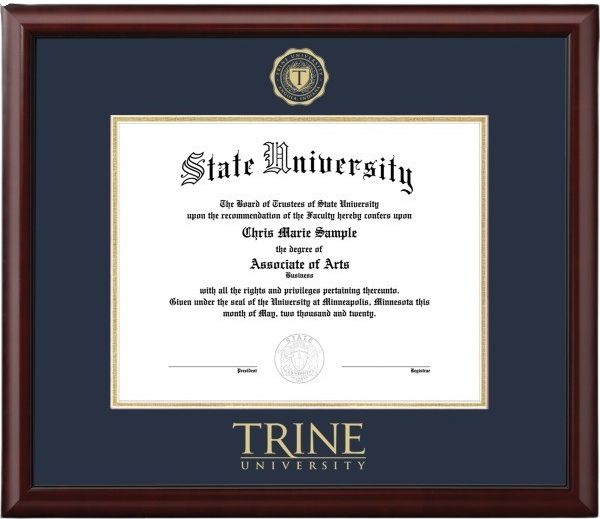 Trine University 8x10 Diploma Frame