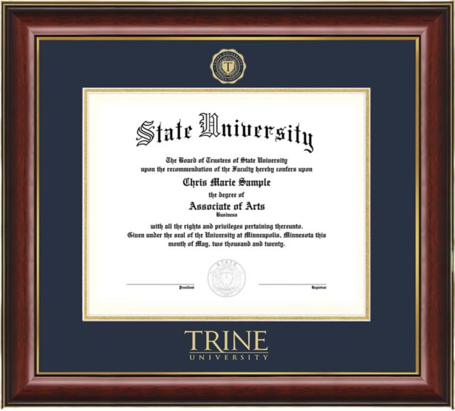 Trine University 11x14 Diploma Frame