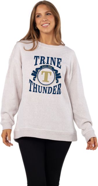 Trine University Thunder Women's Warmup Crewneck Sweatshirt