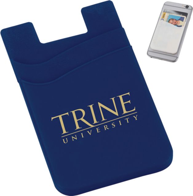 Trine University Silicone Card Wallet