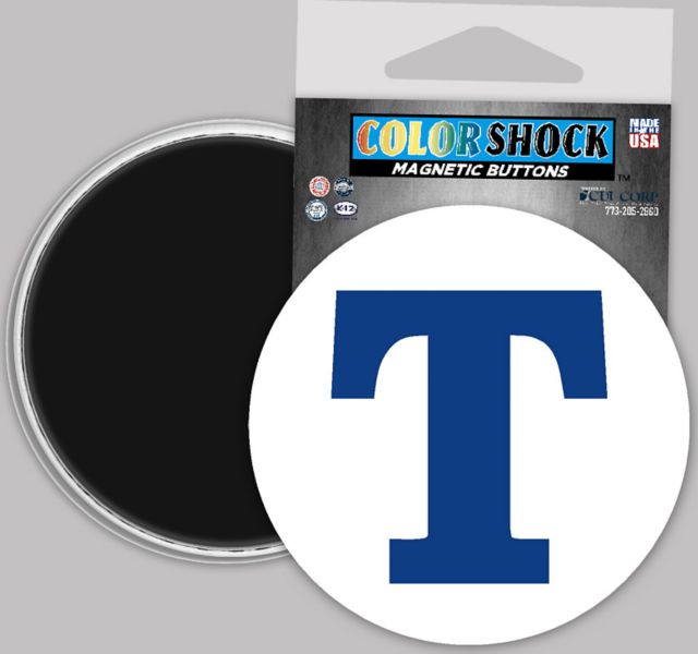 Trine University 3" Button Magnet