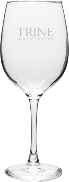 Trine University 16 oz. Wine Glass