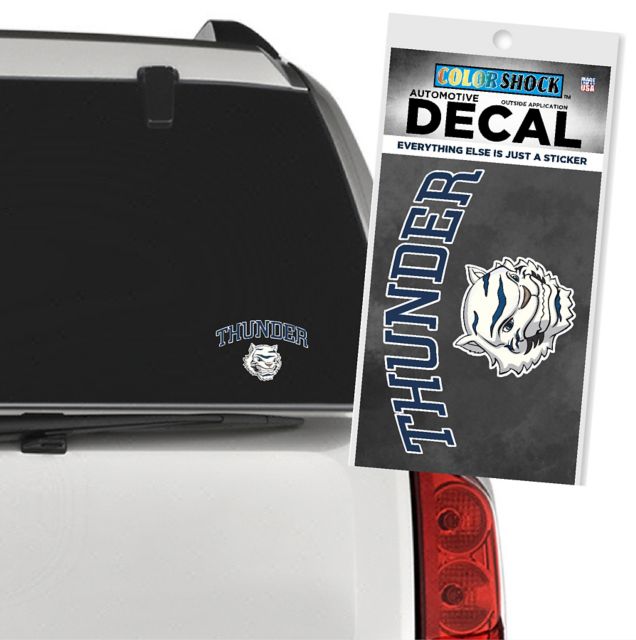 Trine University Thunder Decal