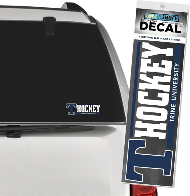 Trine University Thunder Hockey Decal