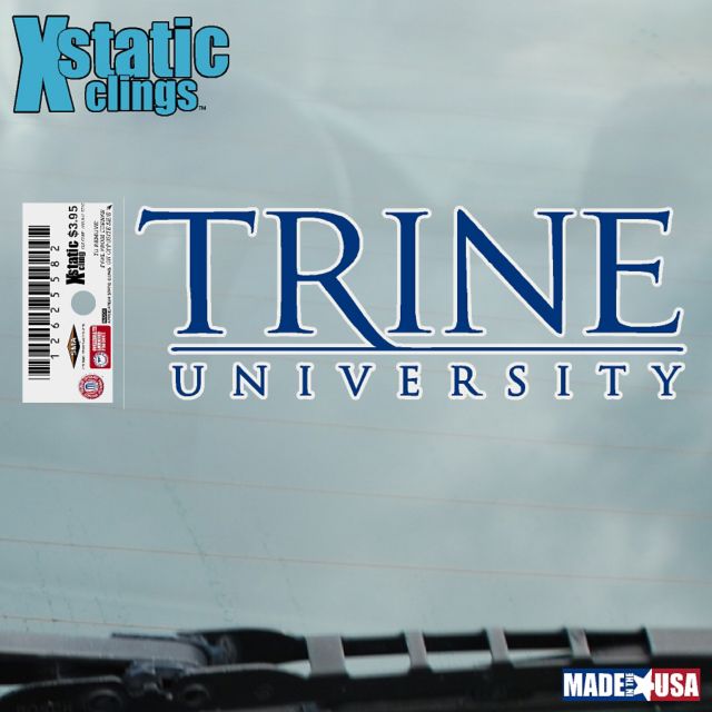 Trine University Cling Decal