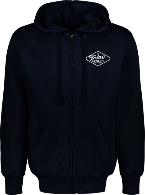 Trine University Full Zip Hooded Sweatshirt