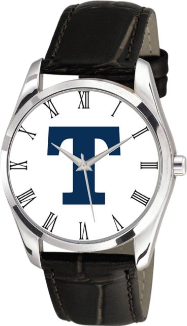 Trine University 36mm Men's Leather Watch