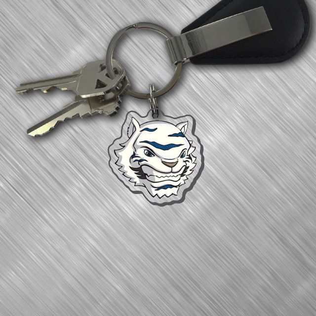 Trine University Thunder Acrylic Laser Cut Keychain