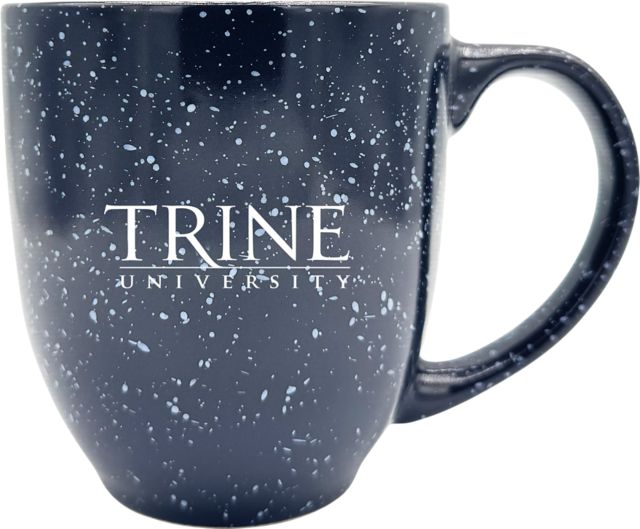Trine University 16 oz. Laser Engraved Bistro Mug