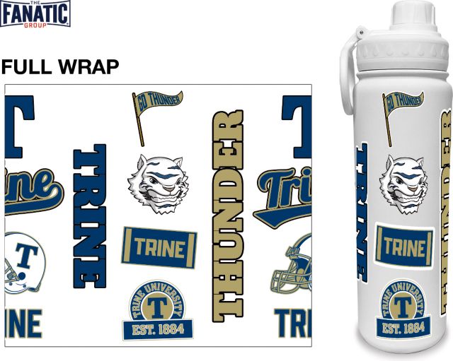 Trine University 24 oz. Stainless Steel Bottle