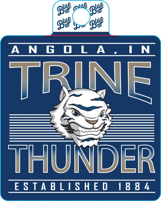 Trine University Thunder Full Size Sticker