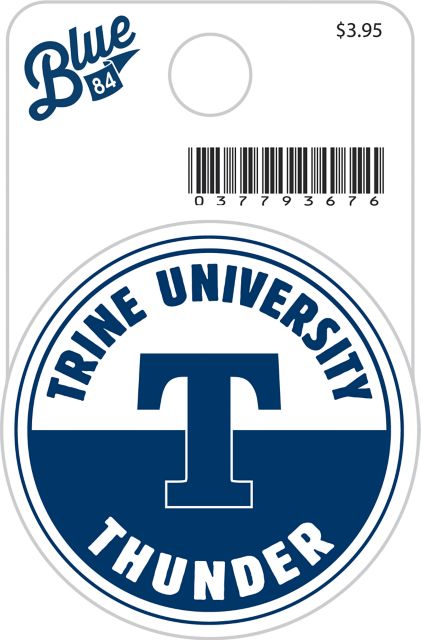 Trine University Thunder Mini Sticker