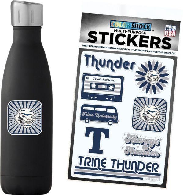 Trine University 7.5'' x 7.5'' Sticker Sheet