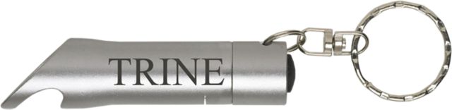Trine University Keychain with Bottle Opener Flashlite