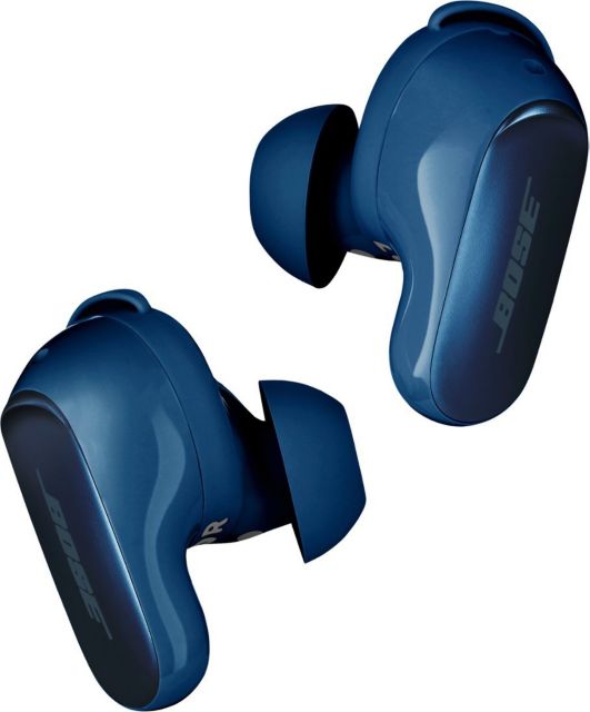 Bose QuietComfort Ultra True Wireless Noise Cancelling In-Ear Earbuds (Lunar Blue)