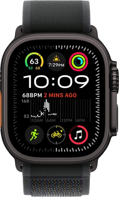 Apple Watch Ultra 2 GPS + Cellular 49mm Black Titanium Case
