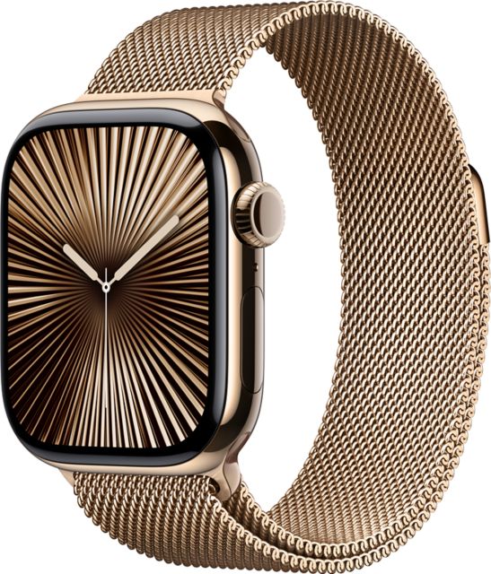 Apple watch gold stainless steel case deals