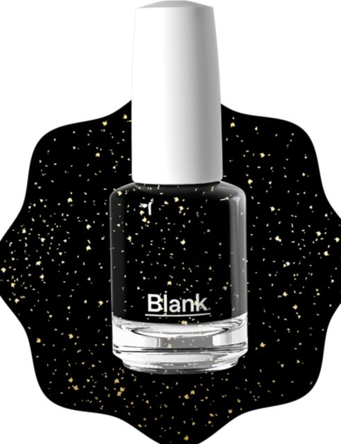 Black Glitter Nail Polish
