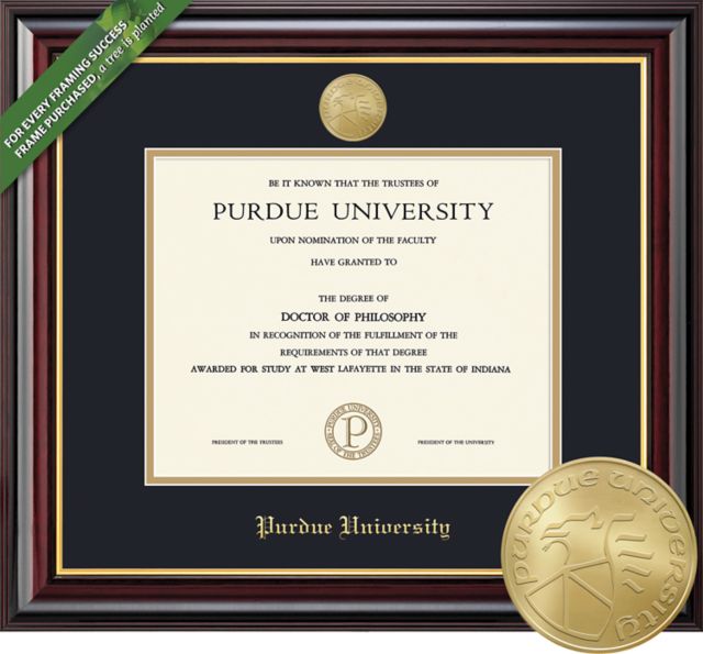 Purdue University 7'' x 9'' Windsor Diploma Frame