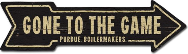 Purdue University Wall Mount Arrow 6.5x24 - ONLINE ONLY