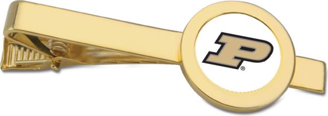 CSI Gold Tie Bar With Colored Medallian - ONLINE ONLY
