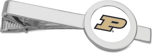 CSI Silver Tie Bar With Colored Medallian - ONLINE ONLY