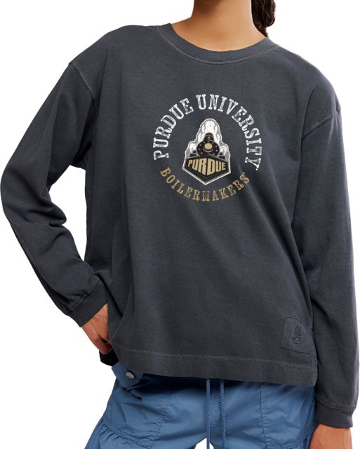 Purdue University Women's Hustle Layer Long Sleeve T-Shirt