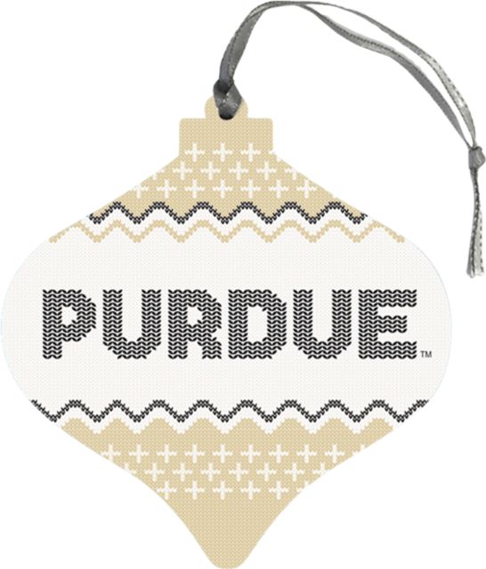 Purdue University Bulb Ornament
