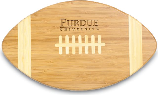 Purdue University Touchdown Football Cutting Board - ONLINE ONLY