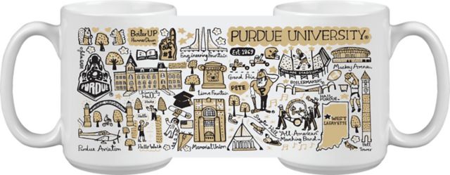 Purdue University 15 oz. Mug