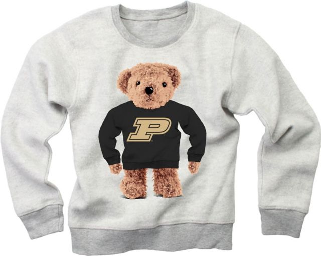 Purdue University Toddler Teddybear Crewneck: Purdue University