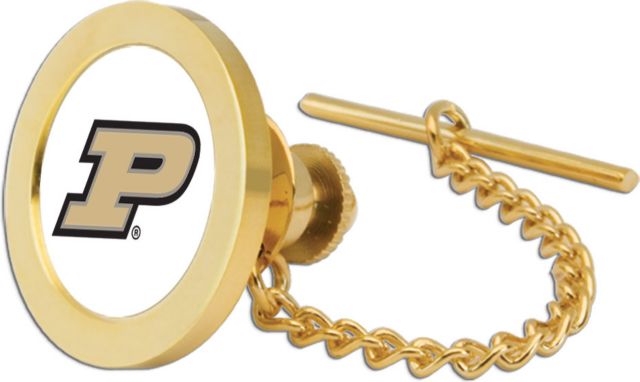 CSI Goldtie Tack/Lapel Pin Gift Boxed With Colored Medallion - ONLINE ONLY