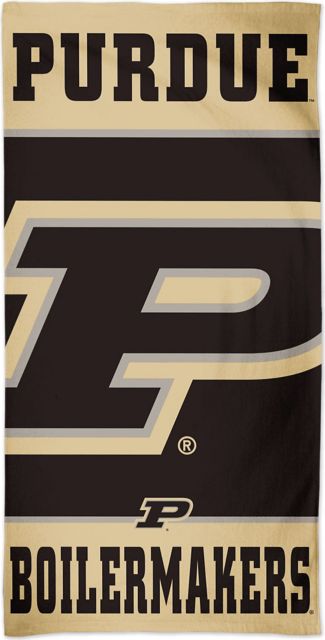Purdue University 30''X60'' Beach Towel  - ONLINE ONLY