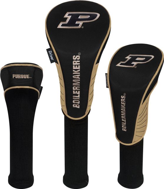 Purdue University Set Of Three Headcovers - ONLINE ONLY