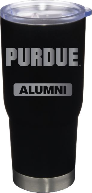 22 oz Matte Black Stainless Steel Tumbler Alumni